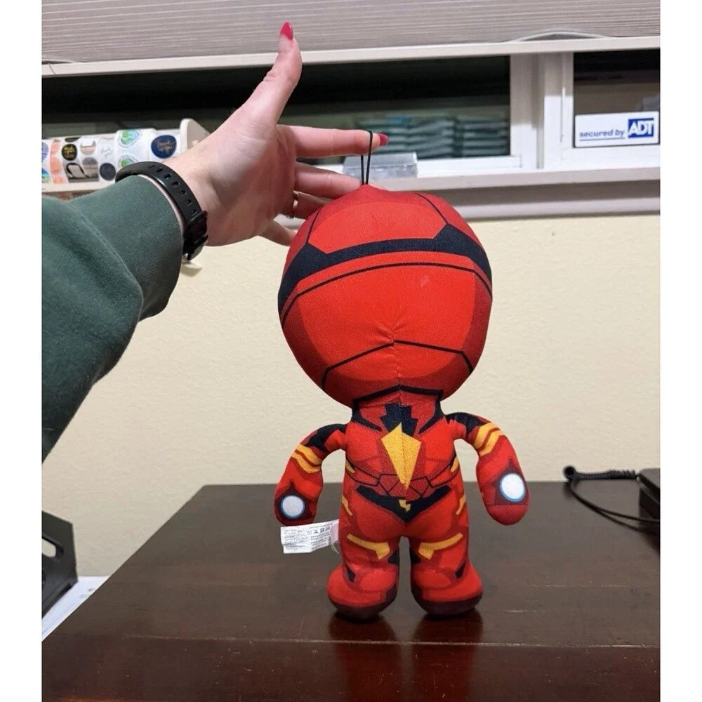 Boys Iron Man Lot - T-shirt Size Medium, Iron Man Plush & Papercraft Play Set
